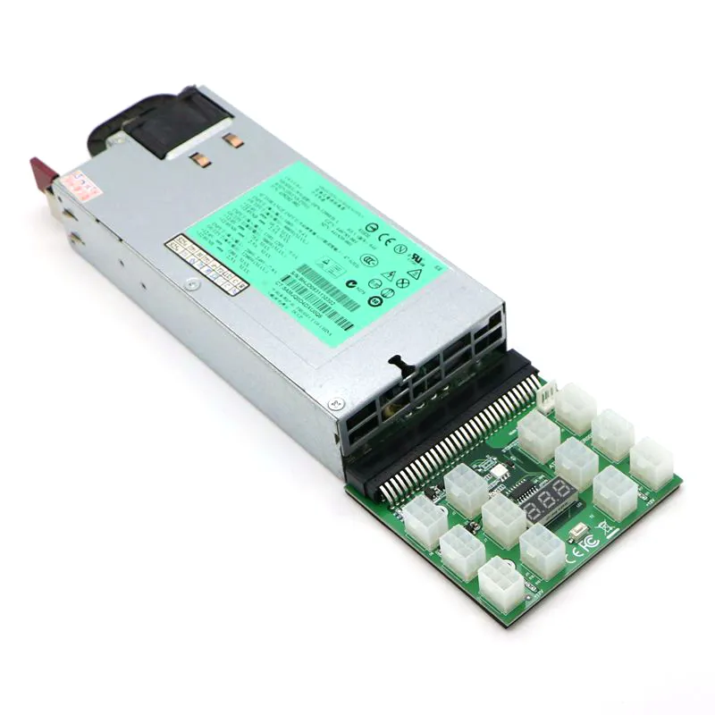 12 Порт 6-контактный переходник с внутренней серверный блок питания коммутационная плата