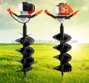 Garden auger — <span class=keywords><strong>tarière</strong></span> de terre alimenté par gaz, 52cc, outil de jardinage pour deux personnes - Product Image 6