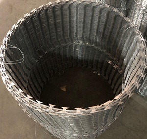 <span class=keywords><strong>Alambre</strong></span> de púas con plataforma, maquinilla de afeitar, Cruz <span class=keywords><strong>Concertina</strong></span> galvanizada BTO22 - Product Image 5