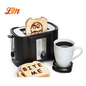 <span class=keywords><strong>Grille</strong></span>-<span class=keywords><strong>pain</strong></span> électrique automatique à 2 tranches avec bac à miettes amovible anti-blocage pour la cuisine domestique - Product Image 2