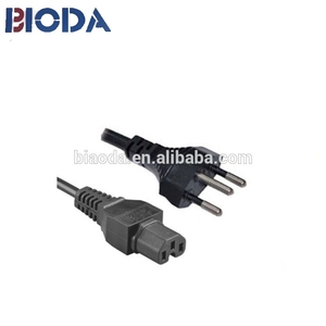 10A 250 V SEV certificat mâle 2 broches suisse plug power ac cordon d'alimentation - Product Image 6