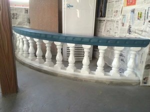 Vendita calda prefabbricati di cemento di plastica cemento decorativo balaustra stampi per la casa e villa decorazione 40 centimetri di Altezza - Product Image 3