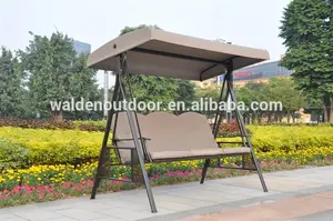 Trois places swing de patio / jardin en métal deux places balançoire / auvent extérieur swing ( DH-204 )