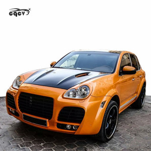 Kit corpo largo stile Th di alta qualità per <span class=keywords><strong>Porsche</strong></span> <span class=keywords><strong>Cayenne</strong></span> 955(04-08) paraurti anteriore paraurti posteriore minigonne laterali e parafango largo - Product Image 2