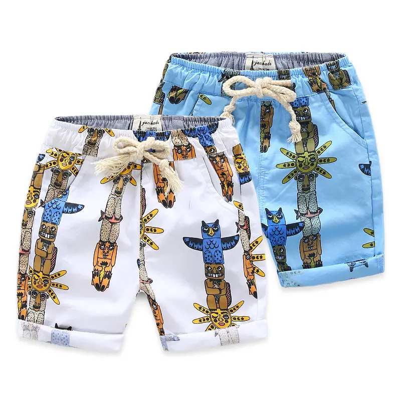 Wholesale Alibaba Polyester Cotton Fabric Beach Shorts For Boy Clothes