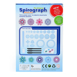 Samtoycn mesin penggaris gambar geometris pena warna Set spirograf untuk anak-anak mainan plastik uniseks Puzzle plastik - Product Image 6