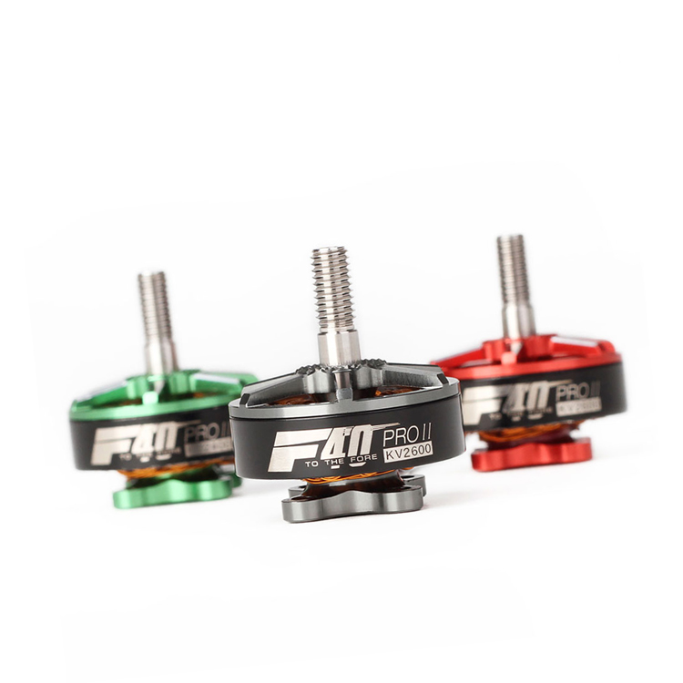 T-MOTOR F40 PROII KV2400 зеленый с видом от первого лица высокоскоростной безщеточный мотор для гонок quad freefly Фристайл небольшой DIY беспилотник