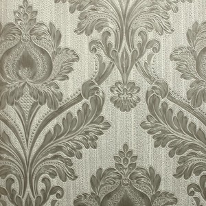 Italiaanse Klassieke Rode Behang Ontwerp Luxe Muur Papier Zware Damast Behang - Product Image 5
