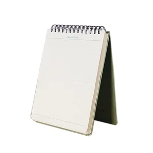 Notebook de espiral com tamanho personalizado/fabricação de impressão