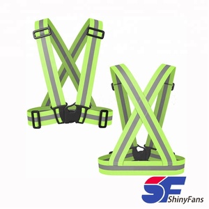 Cinturini riflettenti per esterni Bretelle Riflettente reggicalze riflettenti da cintura promozionali adesivi riflettenti - Product Image 3