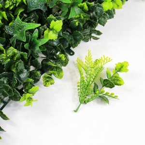 人造草绿墙 -- 家庭花园装饰，室内和室外郁郁葱葱的绿色植物墙 - Product Image 5