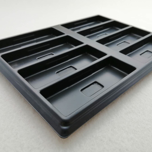 Blacktray trái cây đóng gói Khay vỏ sò thiết kế cho các loại thực phẩm khác nhau bánh Sushi Cookie đường bánh sandwich mì - Product Image 2