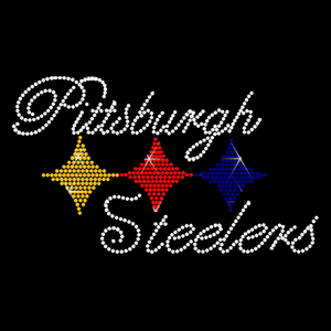Custom Made Colorful Crystal logo Design Hot Fix Rhinestone Heat Transfer Rhinestone Heat Transfers