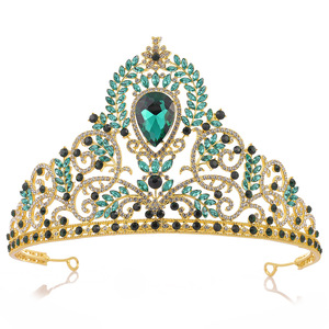 Corona da <span class=keywords><strong>Regina</strong></span> del Ballo, Corona per Quinceañera, <span class=keywords><strong>Tiara</strong></span> con Strass e Cristalli per Spose e Donne - Product Image 4