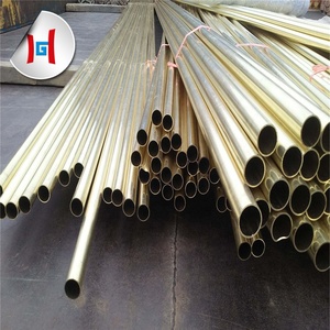Tube en laiton à paroi épaisse JIS C2700 C2720 H65 H62 Tube en laiton de grand diamètre pour radiateurs - Product Image 2