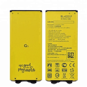 Precio más bajo de alta capacidad 2800 mAh batería del teléfono móvil para LG g5 baterías BL-42D1F - Product Image 6