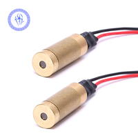 Module de diode laser verte à points réglable 532 nm 30 mW 50 mW avec pilote