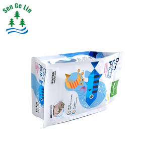 Fondo plano caja bolsa ocho lado sello bolsa de comida para mascotas - Product Image 5