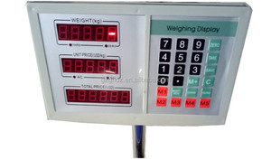 100 किलोग्राम वजन पैमाने 40*50 सेमी पैन आकार बेंच वेट स्केल - Product Image 6