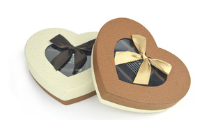 Nuevo creativo <span class=keywords><strong>en</strong></span> forma de corazón grande caja de cartón redonda con tapa - Product Image 3