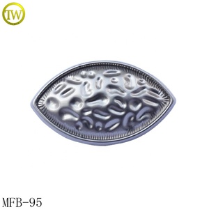 Boutons <span class=keywords><strong>pression</strong></span> en métal denim plaqué argent de créateur Boutons rivets en métal jeans - Product Image 6