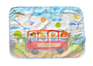 Cortinas de dibujos animados para bebés, ventana, autobús, avión - Product Image 5