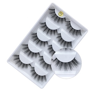 F810 F820 F830 F840 F850 ราคาขายส่งจากโรงงาน 5 รุ่น 5 คู่ ขนตาปลอมธรรมชาติ 5 คู่ ขนตาปลอมมิงค์ 3 มิติ - Product Image 3