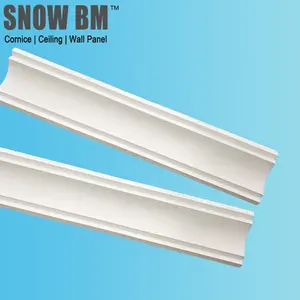 China manufacturer high strength ceiling gypsum cornice for indoor decorations