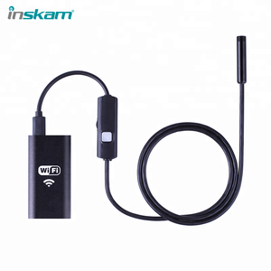 Caméra endoscopique WiFi <span class=keywords><strong>Android</strong></span> IOS 8 mm 1 m, câble rigide, étanche, tube flexible, boroscope 720P pour smartphone, caméra endoscopique - Product Image 2