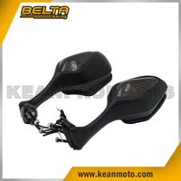 Moto Rétroviseur Avec Ambre LED Clignotants Pour Honda CBR1000 08-13