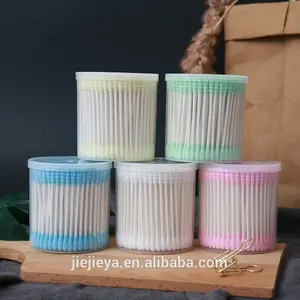 Hot Selling Health and Colorful Boxes Cotton Swab For Beauty