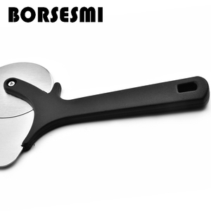 Creativo Multi funzione 2 in 1 pala per pizza in acciaio inox taglia pizza coltello rullo - Product Image 4