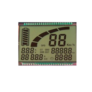 Monochrome TN Digit <strong>LCD</strong> <strong>Display</strong> <strong>7</strong> <strong>Segment</strong> Positive <strong>LCD</strong> Screen Panel for Car Dashboard - Product Image 3