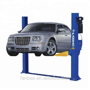 Elevador de Autos de Dos Postes Eléctrico de un Solo Lado 4T QJY4.0-D6A, Elevador de Vehículos con Certificación CE, Shanghai <span class=keywords><strong>Fanbao</strong></span> - Product Image 1