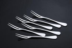 Ensemble de fourchettes à fruits en acier inoxydable, fourchettes à apéritifs, fourchettes à gâteaux - Product Image 6