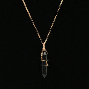 विंटेज प्राकृतिक क्वार्ट्ज क्रिस्टल हार के लिए बुलेट शैली के साथ महिला लिंक श्रृंखला के लिए विंटेज प्राकृतिक क्वार्ट्ज क्रिस्टल हार - Product Image 4