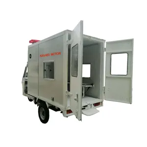 High quality three wheels tricycle ambulances motorcycle for passenger
