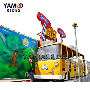 Nhà <span class=keywords><strong>M</strong></span>áy Giá Ngoài Trời Crazy Wave Giải Trí Rides Sao Xe Buýt Để Bán - Product Image 2