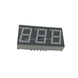 0,56 pulgadas 7 segmento 3bit rojo <span class=keywords><strong>tubo</strong></span> Digital cátodo común/ánodo LED dígitos - Product Image 1