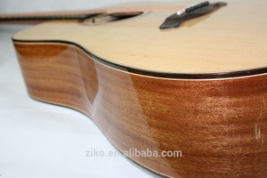 miễn phí vận chuyển rắn gỗ acoustic đàn guitar nhà máy - Product Image 5