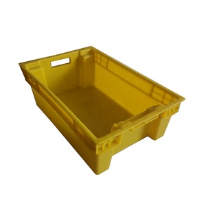 Impilabile su un <span class=keywords><strong>altro</strong></span> con capacità di carico pesante nuovo Design Storage cassa di carne in plastica - Product Image 2