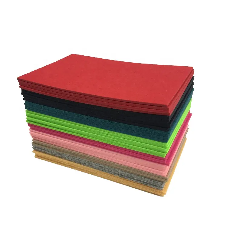 needle punched non woven fabric china textile polyester colorful nonwoven felt nonwoven craft patterns and non woven toys felt