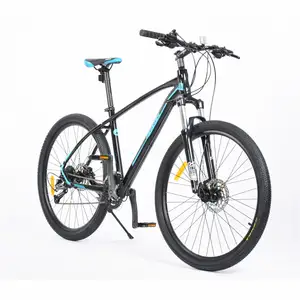 Bicicleta de paseo viajes 18 21 24 bicicleta de montaña 21 velocidades freno de disco acero Pedal ordinario - Product Image 1