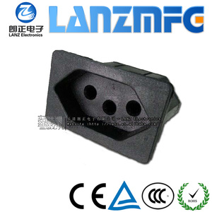 LZ-F-M8 Brazil Ổ Cắm Điện Ổ Cắm Đầu Ra AC Ổ Cắm H Loại Ổ Cắm Gắn Tường - Product Image 4