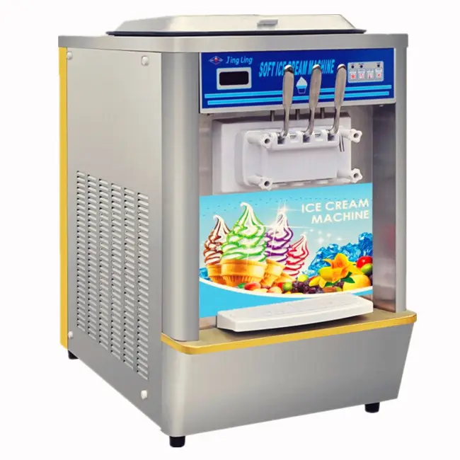 Машина для производства мягкого мороженого, настольная машина для производства мягкого мороженого