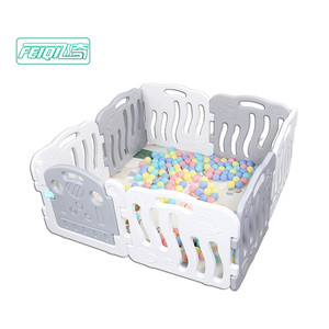 China proveedor plástico transparente bebé juegue cerca, Corral, patio de juego - Product Image 1