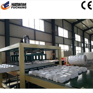 PS bọt thermocol tấm thức ăn nhanh tấm làm máy/dùng một lần bọt hộp thực phẩm dây chuyền sản xuất - Product Image 4