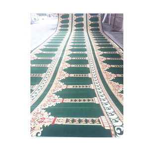 Tapis de prière musulman de haute qualité 100% polyester pour mosquée - Product Image 3
