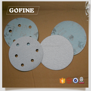 150mm with 6 holes hook and <strong>loop</strong> backing abrasive disc - Product Image 3