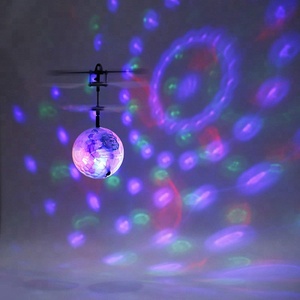 Dron Bola <span class=keywords><strong>Voladora</strong></span> de Cristal, Mini <span class=keywords><strong>Helicóptero</strong></span> de Inducción con Luz LED, Juguete de Dron Bola <span class=keywords><strong>Voladora</strong></span> - Product Image 2